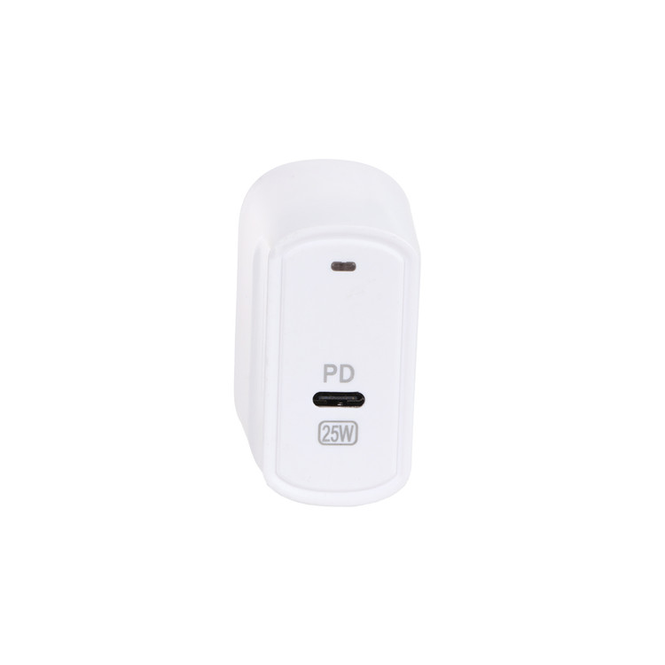 شارژر دیواری فست و PD تک پورت Nitu مدل NT-TC096PD 25W به همراه کابل شارژ Type-C - سفید