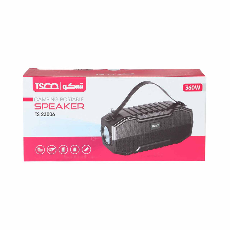 اسپیکر بی سیم TSCO مدل TS 23006 - مشکی